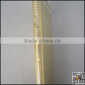 24k Gold Crystal Housing for Iphone 6s,for Iphone 6s Diamond Back Cover,back Cover Housing for Iphone 6s photo-6