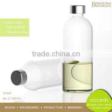 Eco Friendly Beautiful Frosted Cola Beverage Glass Bottle With Cap photo-4