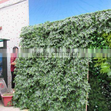 SJ0409017Fake Plastic Leaf Fence for Wall Decoration/ Decorative Plant Wall Artificial photo-5