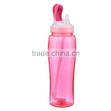 Eco-Friendly 750ml Portable BPA Free Sport Drink Cycling Hiking Outdoor Bike Gym Water Bottle With Flip Straw Space Cup photo-2