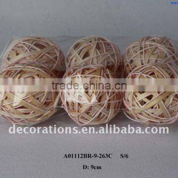 spring rattan ball