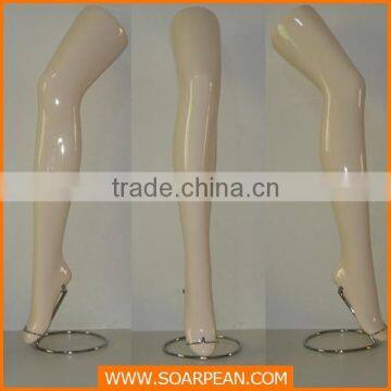 Sexy Stockings Display Fiberglass Female Leg Mannequin