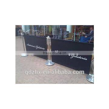 Cafe Barrier With Customized Carvas photo-3