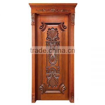 Interior White Oak Single Door Made by Handcarve Luxury and Antique BF11-0515b photo-3