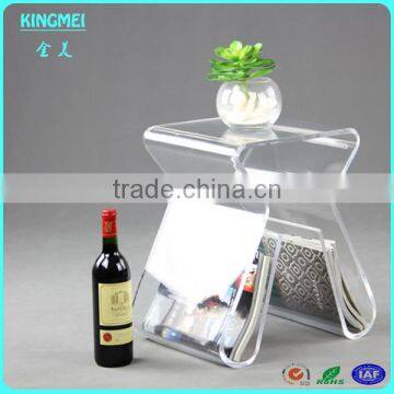 Clear lucite acrylic table,trunk acrylic coffee table ,wholesale custom acrylic furniture