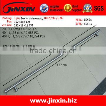 Factory direct stainless steel door long pull handle