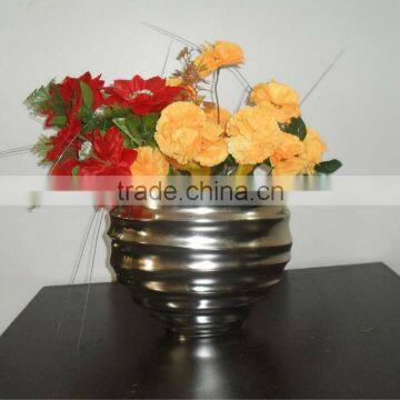 Interior Decoration Aluminium Flower Vases