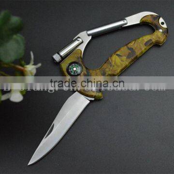 Wholesale Camouflage Color Portable Multifunction Climbing Carabiner photo-2