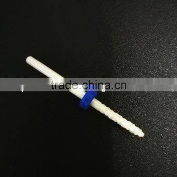 Medium Type Small Flame Head Diameter 2.0MM Polishing Drill Nail Ceramic Drill Bit photo-3