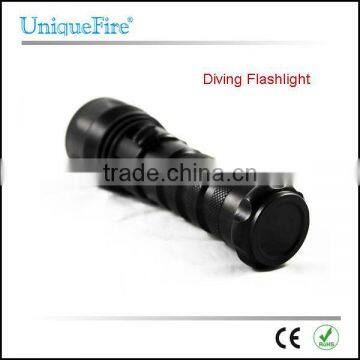 UniqueFire Cree xml U2 Magnetic switch diving led lights 1200lm