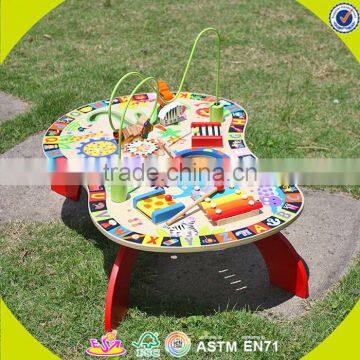 Wholesale Wonderful Baby Wooden Blocks Box Toy Educational Wooden Blocks Box Toy W12D002 photo-6