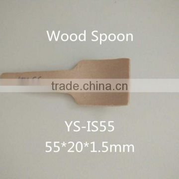 Yi Sheng direct manufacturer wooden ice-cream mini spoon