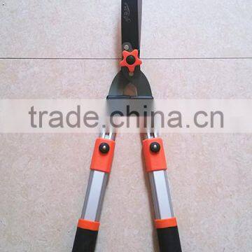Aluminum Long Handle Rubber Grip Telescopic Hedge Shears photo-2
