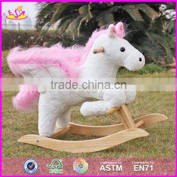 2017 New Design Cool Motorcycle Shape Wooden Baby Rocker Toy W16D110 photo-6