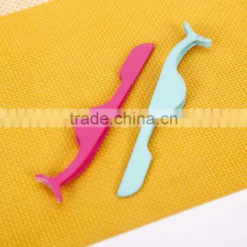 Colorful Rubber Plastic Material Multifunctional Eyebrow Tweezer Popular Used for Beauty Salon photo-6