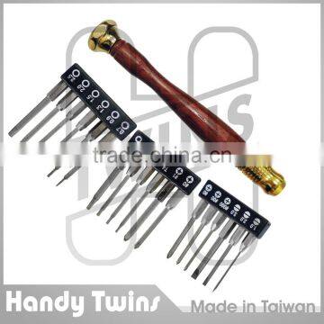 19Piece Quick Change Wood Screwdriver With Extra Long Screwdriver Bits Set photo-2