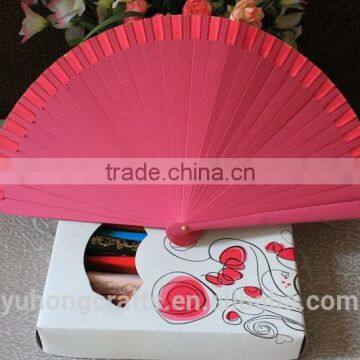 Spanish Wood Fabric Fan for Party photo-3