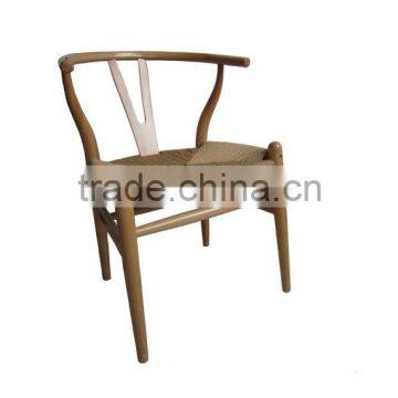 natural wood modern chair furniture cafe dining table chair