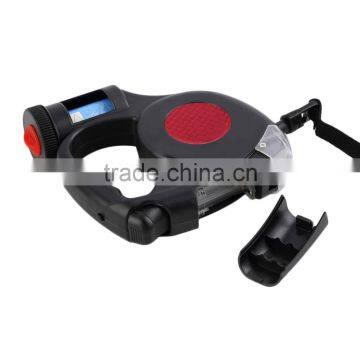 4.5M Automatic Dog Lead Retractable Dog Leash Pet Traction Rope Chain Harness Dog Collar Pet Products 3 LED Lights Garbage Bag photo-4