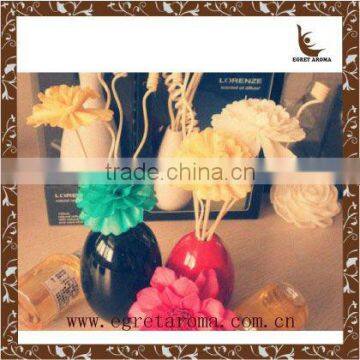 2015 Arrival New Types Tent Shape Black Glass Bottle With Rattan Sticks Room Air Freshener photo-6