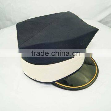 high quality navy blue military hat