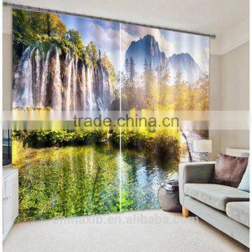 TOP ONE Lastest Design Polyester Shower Curtain, Wholesale Bathroom Curtain photo-3