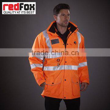 Hot sale 7-in-1 reflective security winter jacket
