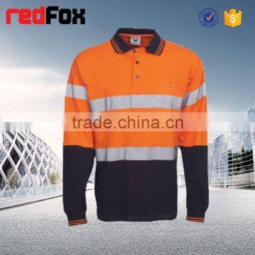 Vehicle Reflect Safety Red T-shirts Polo Long Sleeves Sports Safety Yellow T-shirts T-shirt Printer ce En471 photo-3
