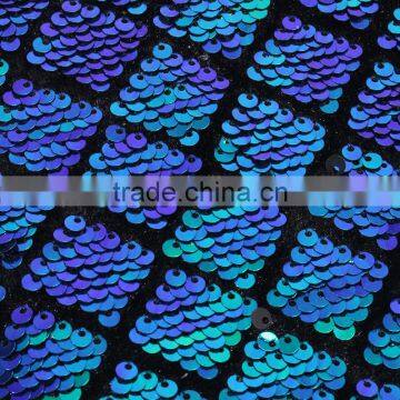 2017 New Arrivals Guangzhou Lace Fabrics Velvet African Lace Fabric photo-6