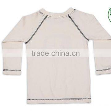 Organic Cotton Reglan T Shirt With Auto Print photo-2
