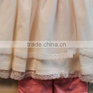 Simply Style Baby Sleeveless Dress Set Pattern Summer 2 Pcs Set 2016 photo-4