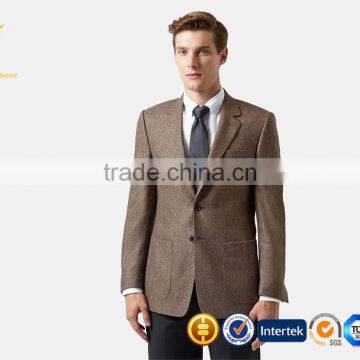 OEM Service Fashion Men Business Cashmere Wool Blended Suits photo-2