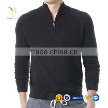 Fashionable Cashmere Sweater Sale Men Cashmere Sweaters With Zipper photo-3