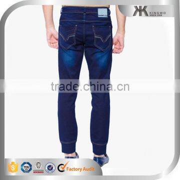 OEM Denim Fabric Men Wholesale Jean Pants New Design Jeans Men 2016 photo-3