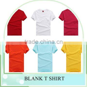 Wholesale solid color plain t shirt custom t shirt 100% cotton election t shirts