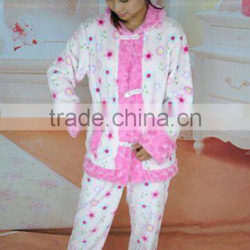 Custom made Pajamas Girls Bathrobe For Wholesale