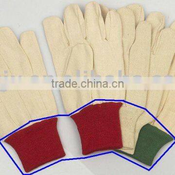 rib sleeve opening glove