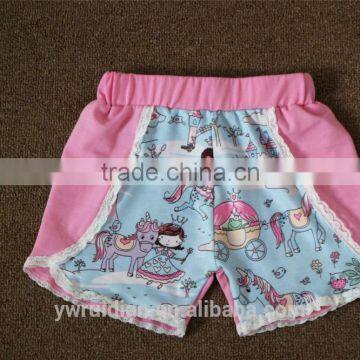 Yiwu City Suppliers Children Shorts Baby Frock Style Baby Girl Short Elastic Shorts for Summer photo-2