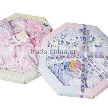 baby 6pcs gift box/baby wear/wholesale baby clothes/baby garments