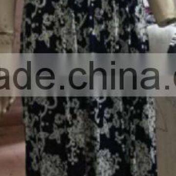 2017 Most fashion totem pattern halter neck party wear long one piece ethnic woman dress
