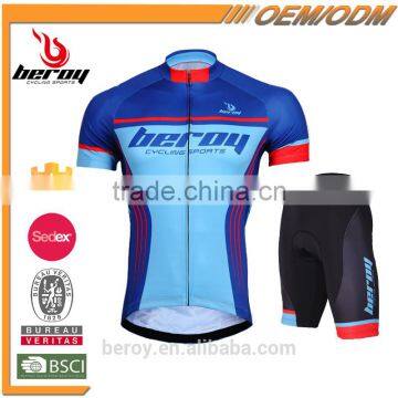 BEROY New Design Wholesale Men's Cycling Wear for Team, Custom Club Bicycle Clothing