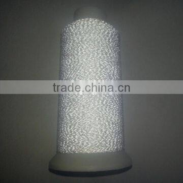 Polyester With Reflective Material Sewing Thread