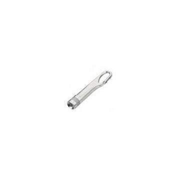 Promotional gifts super bright white METAL LED flash light key chains with printed logo
