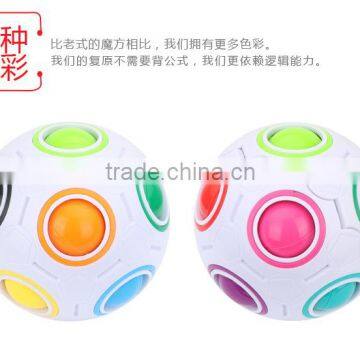 2017 Hot Sale New Magic Ball Fidget Ball Magic Rainbow Ball Cube