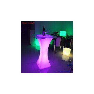 Acrylic Led Cocktail Bar Table With Glow Light photo-3