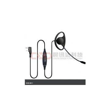 Two Way Radio Earphone With Boom Microphone for VX-10,VXA-100,VX-160 (EHM-0411)
