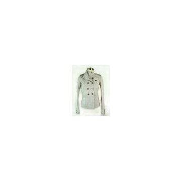 Polyester / Cotton Ladies Blouson Padded Breathable Down Jacket