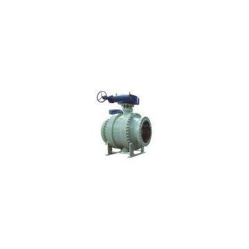 Cast Steel Trunnion Mounted Ball Valve