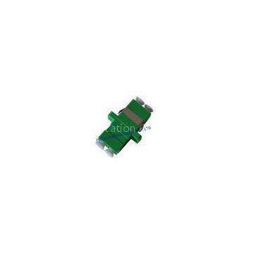 LC / APC Duplex Fiber Optic Adapter Low Insertion Loss For Fiber Optic Devices