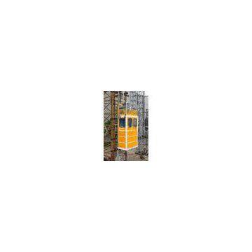 High Speed Passenger Hoist for Construction Site Personnel / Material Hoisting